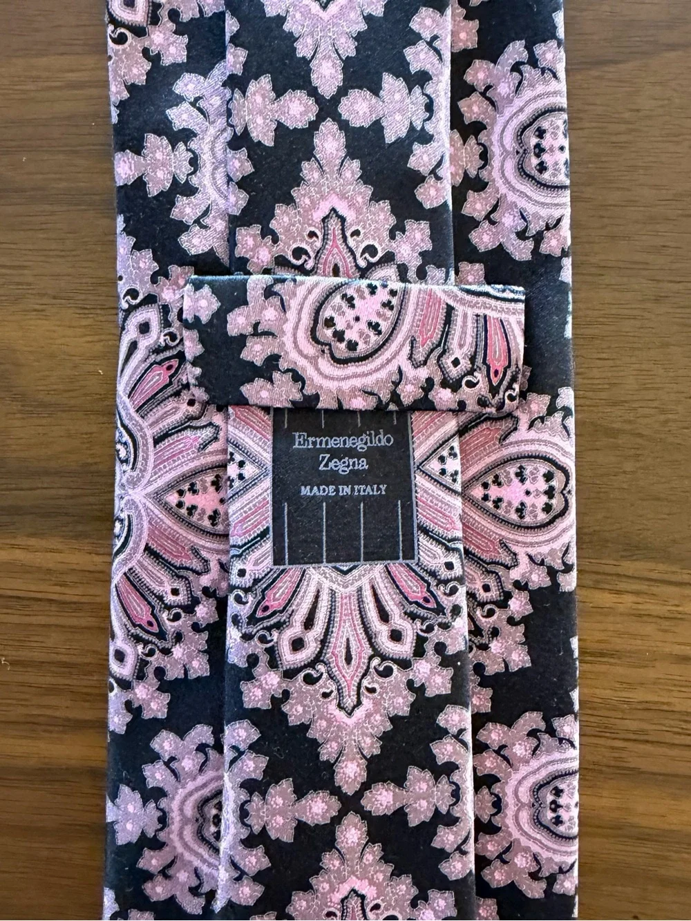 Ermenegildo Zegna refined paisley